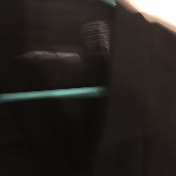 Black button down casual shirt sleeve shirt - Picture 1 of 4